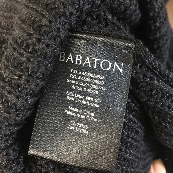 Aritzia Babaton Jarrod Sweater - Black - Picture 5 of 8